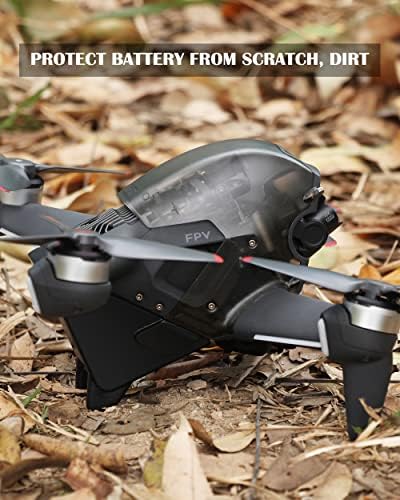 Arzroic Landing Gear Battery Tampa de protetor de drones Acessórios para DJI FPV