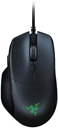 Mouse de jogos essenciais de Basilisk Razer: sensor óptico de 6400 dpi - iluminação croma rgb - 7 botões programáveis ​​- interruptores mecânicos - clássico preto