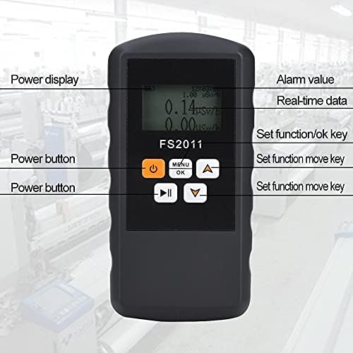 Detector de radiação FS201 Detector de radiação Detector radioativo pessoal para ambiente médico, ambiente de fábrica