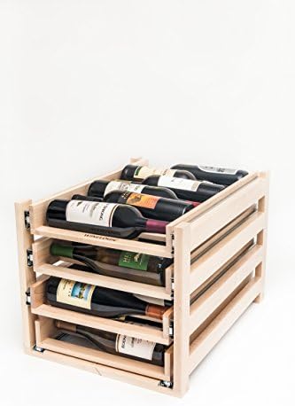 Lógica de vinho na cabine de vinhos deslizante na cabine, 24 garotas de bordo sólidas, sem manchas com acabamento