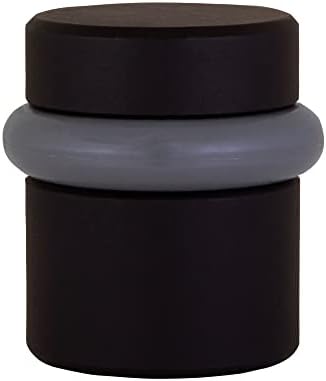Casa de design 189332-Orb Moderno cilíndrico cilíndico para o chão de chão de pára-choques com borracha macia 2 bronze esfregado de óleo