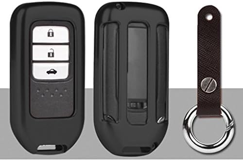 Bolsa de estojo -chave preta para Honda Jade/Gienia/CRV/Avancier/Accard/Crider/Fit Remote Chave Remota Caso de Casa
