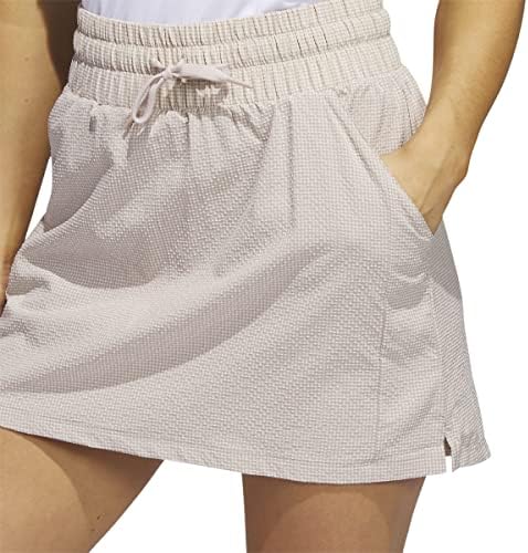 A adidas feminina Searsucker Skort de 16 polegadas