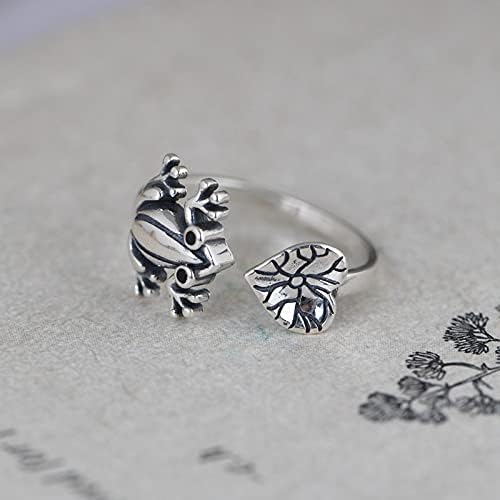 Mulheres tocam jóias anel retrô de anel ajustável anel de animal anéis abertos criativos e anéis e