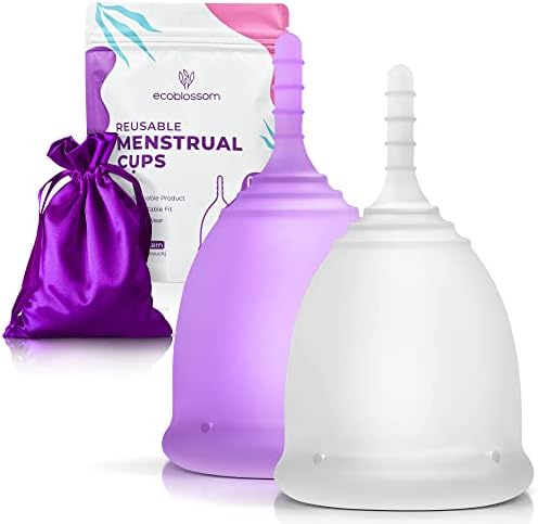 Kit de copo menstrual da EcoBlossom - Tampon, Pad e Produto Alternativo de Disc