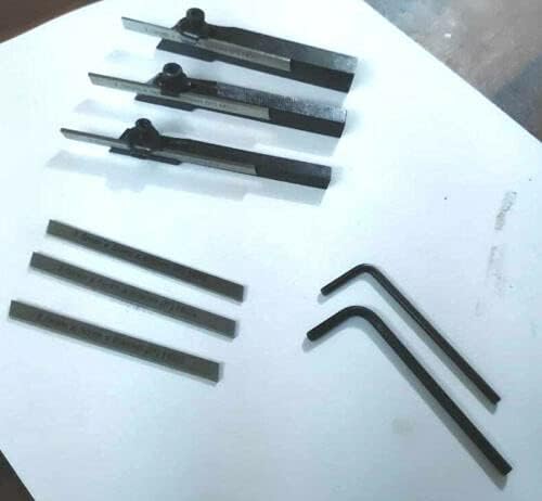 Mini torto de despedida de corte de ferramentas de ferramentas Kit de combinação de 6 mm, 8 mm, 10mm lâminas de haste 6x