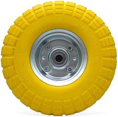 Saco de substituição de rodas Anti-punção de 10 polegadas e rodas PU anti-deflate e pneus dobráveis ​​caminhões de mão e rodas de carrinho saco