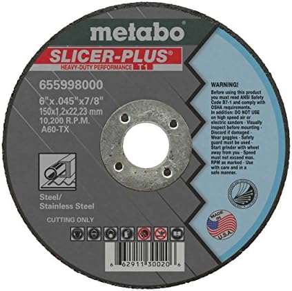 Metabo 655998000-50pk 6 Slicer Plus Cutting Wheel