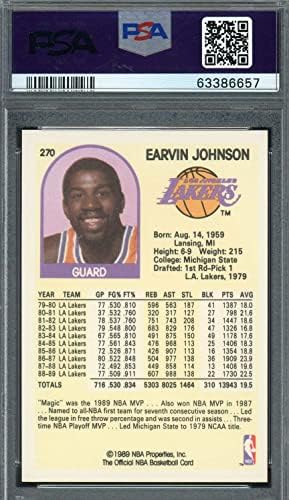 Magic Johnson 1989 HOOPS BASQUECEBLET CART