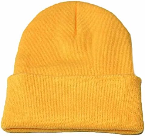 Chapéus de gorro de inverno para homens mulheres, malha no clima frio lúpulo chull tampo neve unissex chapéus de inverno para mulheres