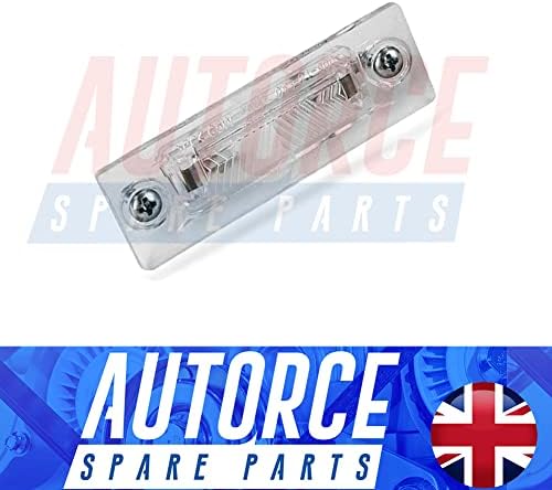 Lâmpada leve da placa de numeração de autorce para VW Caddy Golf Jetta Multivan Passat Touran Transporter 3B5943021,