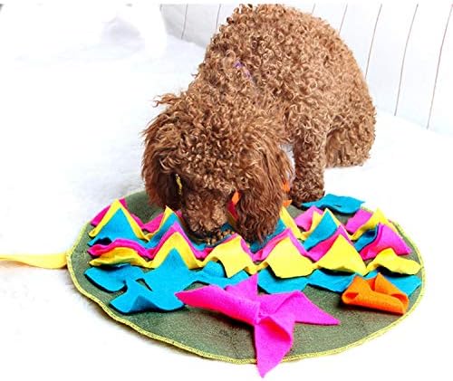 Lovepet Snuffle Mat Narizework Blanket Treining Treining Tapetes Felaing Pet Dog Pet Sniffing Mat Multi-Size Lavagem de Treinamento