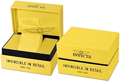 Invicta Men's Specialty Quartz Gold Watch With Blue Dial