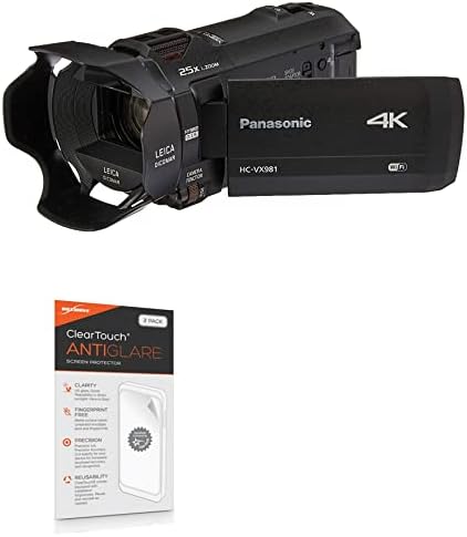 Protetor de tela de ondas de caixa para Panasonic HC-VX981K-ClearTouch Anti-Glare, Antifingerprint Film Matte Skin for Panasonic HC-VX981K