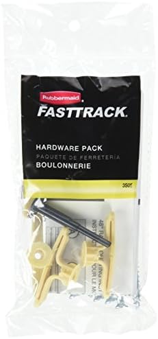 Rubbermaid FastTrack Garage Organization System e Rubbermaid Fasttrack Hardware Pack, instalação Hardware Pack para sistema de