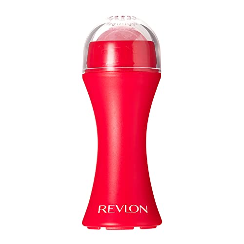 Revlon Skin Reviving Roller com Rose Quartz para Revivência Facial e iluminamento durante todo o dia, compacto e reutilizável,