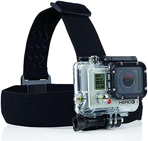 Navitech 8 em 1 Ação Câmera de acesso Kit Combo com estojo cinza - Compatível com a Câmera de Ação 4K Nativa de 4K Camark V30