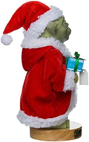 Kurt Adler Yoda em Santa Robe Nutcracker, 9 polegadas