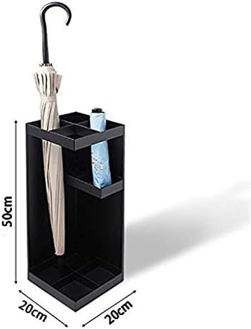 Neochy Umbrella Stand Umbrella String Rack para decoração de entrada para escritório em casa em casa com bandeja de gotejamento,