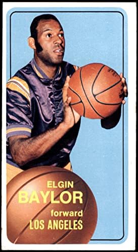 1970 Topps # 65 Elgin Baylor Los Angeles Lakers Ex Lakers Seattle University