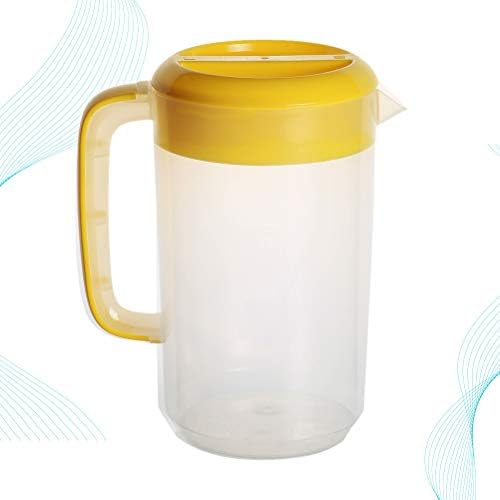 Copos de medição de jarro de chá, 2500 ml de plástico transparente Medição da jarra panela de água fria chaleira para
