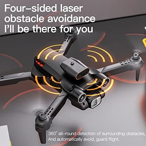 GOOLRC RC Drone com câmera 4K Câmera dupla RC Quadcopter ESC com função Fluxo óptico Evitar o gesto de controle de gestos Flight