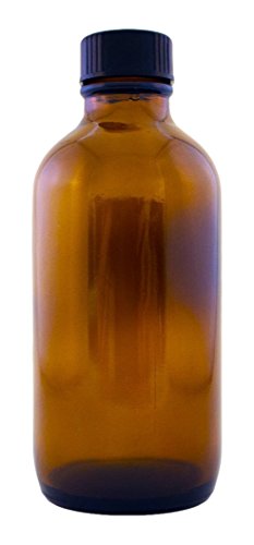 Frascos premium b27-12 garrafa de vidro redonda de Boston com tampa, capacidade de 4 onças, limpeza