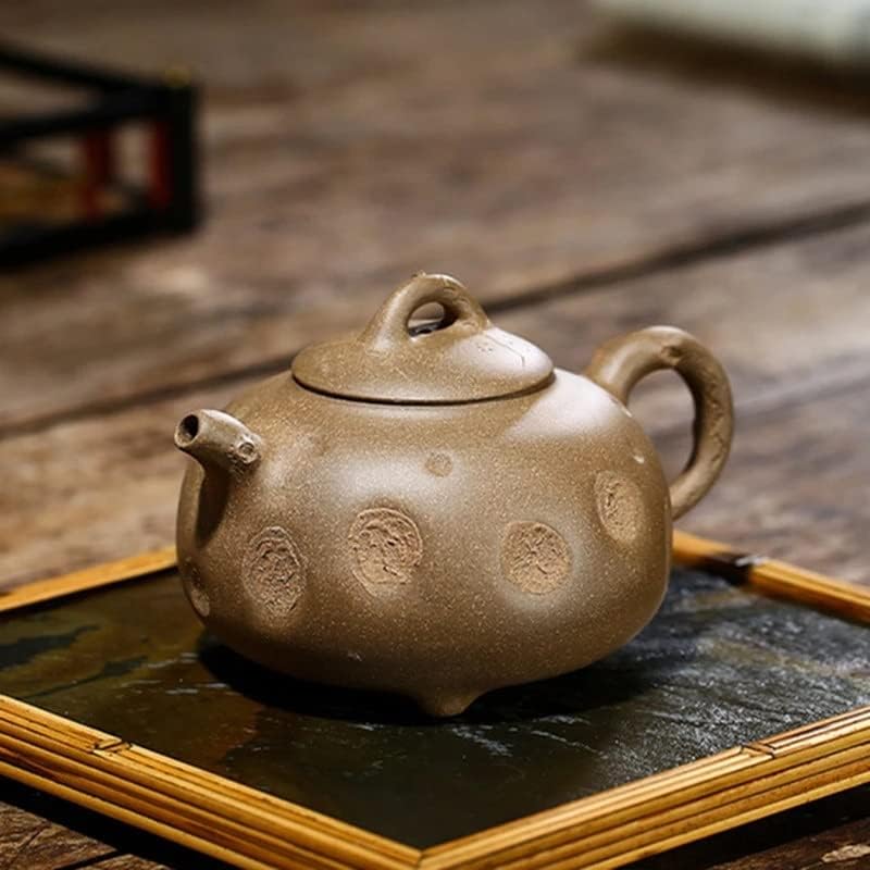 Eyhlkm roxo de argila roxa chinesa chinês conjunto de chá de chá esférico kung fu zisha pane