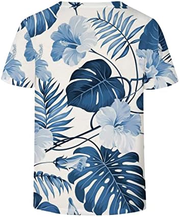 Camisa superior para meninas outono de etono de verão de manga curta macia e confortável vil de algodão de pescoço de pescoço