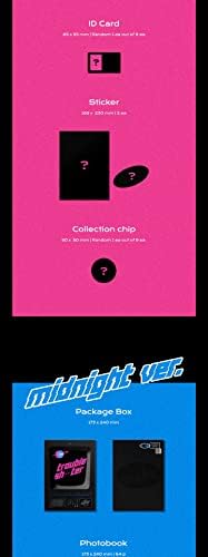 Dreamus Kep1er Solução de problemas 3º Mini Álbum CD+Pôster+Photobook+Lyric Paper+Id Card+Sticker+Coleção CHIP+Rastreamento