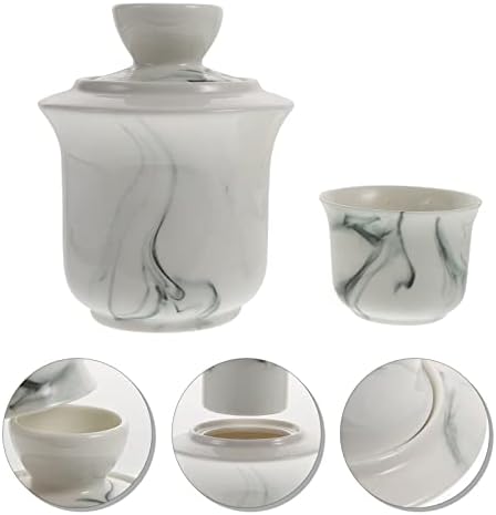 Upkoch tea panela conjunta xícaras de chá cerâmica 1 conjunto de saquê chinês mais quente vintage dragão cerâmico