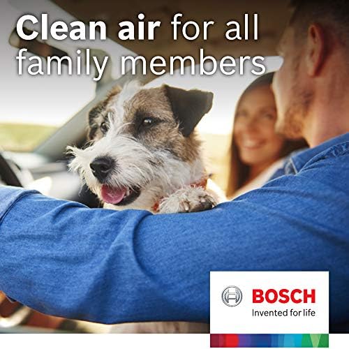 Bosch 6037C Filtro de ar da cabine HEPA - Compatível com o Select Acura RDX; Honda Accord, Civic, Clarity, CR-V, Cr-Z, Fit, HR-V,