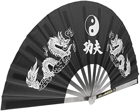 Besportble chi fã japonesa decoração hand hild fãs chinoiserie decoração wushu ventilador portátil fã de mão vintage dançando fã de estilo chinês kung fu performance fã de estilo chinês fã de performance