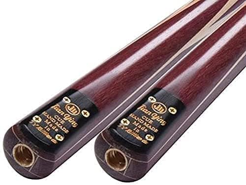 Bairu Billiard Pool stick stick 57in 19oz de piscina de madeira roxa com pontas de 10 mm ， 3/4 bilhar juntas Becas de