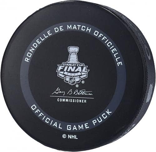 Brayden Point Tampa Bay Lightning 2021 Stanley Cup Champions Autografed Series -Clanching Official Game Puck - Pucks autografados da NHL