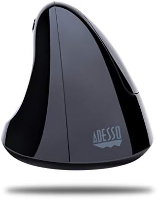 ADESSO IMOUSE E30-2.4GHz sem fio ergonômico vertical Mouse destro, preto