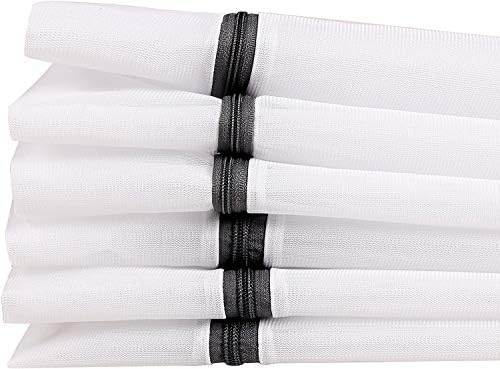 Conjunto de Bagail de 6 sacolas de lavanderia com zíper-3 grande e 3 Médio para lavanderia, blusa, meias, meia, roupas íntimas,