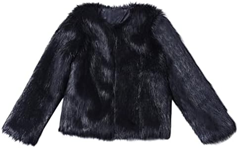 Narhbrg Womens vintage Teddy Cropped Winter Outerwear