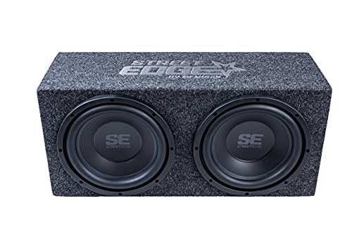 Memphis Audio SE210 Gabinete de 10 de 10 com amplificador SE2000.1DF 500 WATT