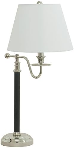 House of Troy B551-BPN Bennington Table Lamp, 28,5 , Black polido