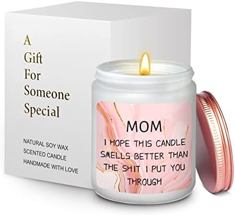 Presentes do dia das mães para mamãe da filha- mãe vela presentes- Presentes de aniversário para mamãe- Presentes para