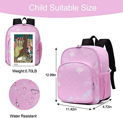 Mochila Cluci Kids para meninas mochila para crianças para a pré -escolar Livro de jardim de infância para a creche travle