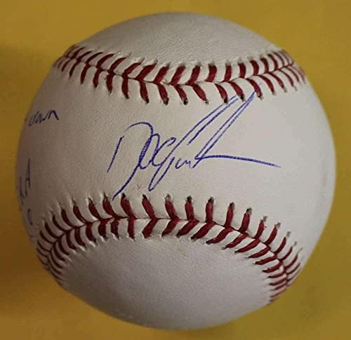 Dwight Gooden autografou New Yorks Mets OML Baseball 4 INSC JSA 21035 - Bolalls autografados