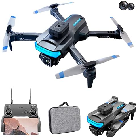 MoreSec 4K Drones com câmera para adultos, drone com 4K Dual HD FPV Câmera Remote Control Toys Gifts Para meninos meninas com altitude