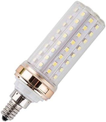 Lâmpadas LED Edearkar E12 LED, 20W Candelabra LED BULLBS 180 WATT Equivalente-88 LEDs 2835 Smd 1800lm 6000k Luz do dia Base