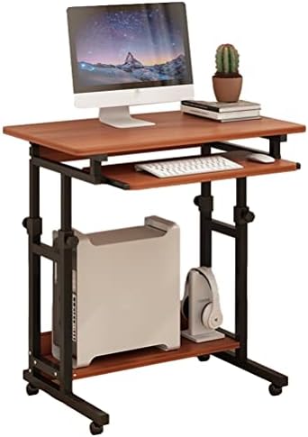 YUDIZWS MOVELÁVEL MENAGEM DE HEIXAÇÃO AJUSTÁVEL DE ALTURA LAPTOP MOLETRY STAND STANCE ROLOTELING SOFA SOFA LABELA TABELA PORTÁVEL COM RODAS OBLEMISSO