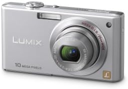 Câmera digital Panasonic DMC-FX37S 10MP com 5x de zoom estabilizado de imagem óptica mega angular de 5x