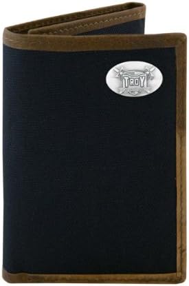 NCAA Troy State Trojans Nylon Cartão de Concho Trifold