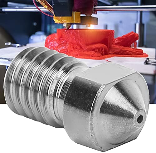Bocal de impressora 3D, bico de aço de aço endurecido de alta qualidade, alta dureza para a extrusora de alta e V6 de alta tenacidade 0,2-1,0mm