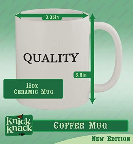 Presentes de Knick Knack Get Ter Chillness? - caneca de café branca de 11 onças de cerâmica, branco